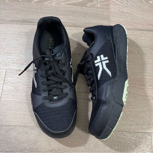 Kuru Quantum Black Wide Toe Box Everyday Sneakers Shoes 11.5 Wide - Picture 1 of 9